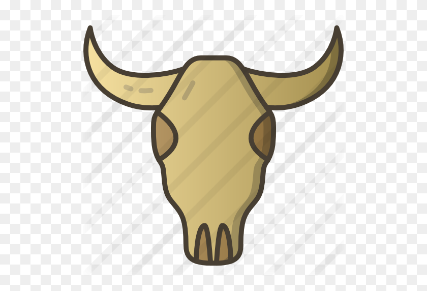 512x512 Cow Skull - Cow Skull PNG