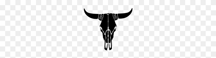 190x165 Cow Skull - Cow Skull PNG