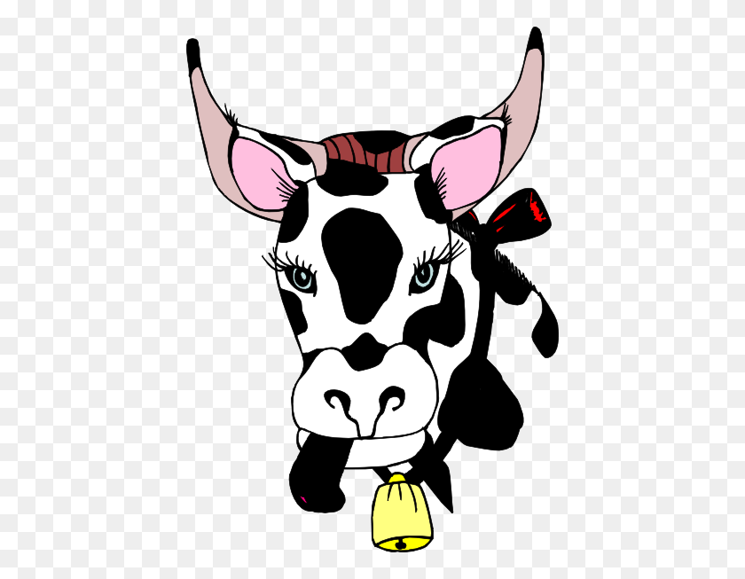 420x593 Cow Sticking Out Tongue Png, Clip Art For Web - Tongue Clipart