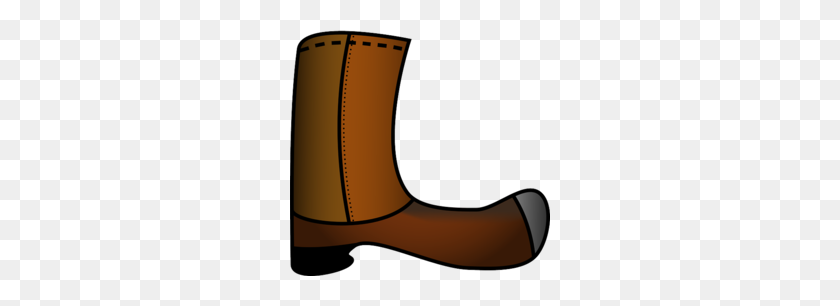 260x246 Cowboy Boot Clipart - Conquistador Clipart