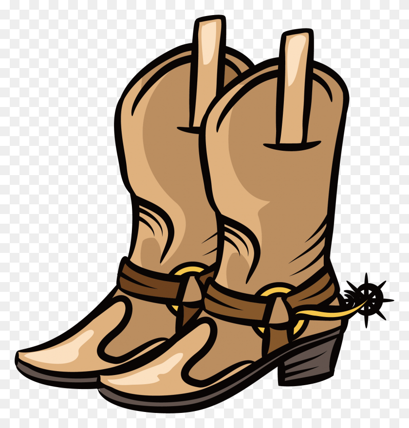 1570x1652 Cowboy Boot Shoe Clip Art - Cowboy Boot Clipart