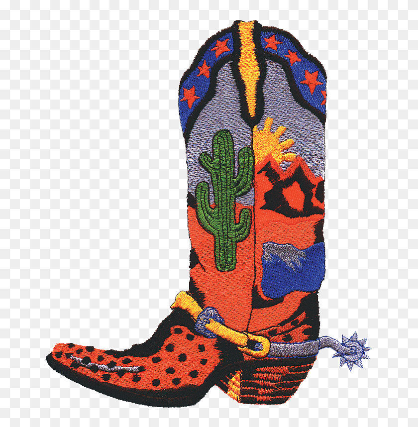 675x798 Cowboy Boot Shoe Clip Art - Cowboy Boot Clipart Free