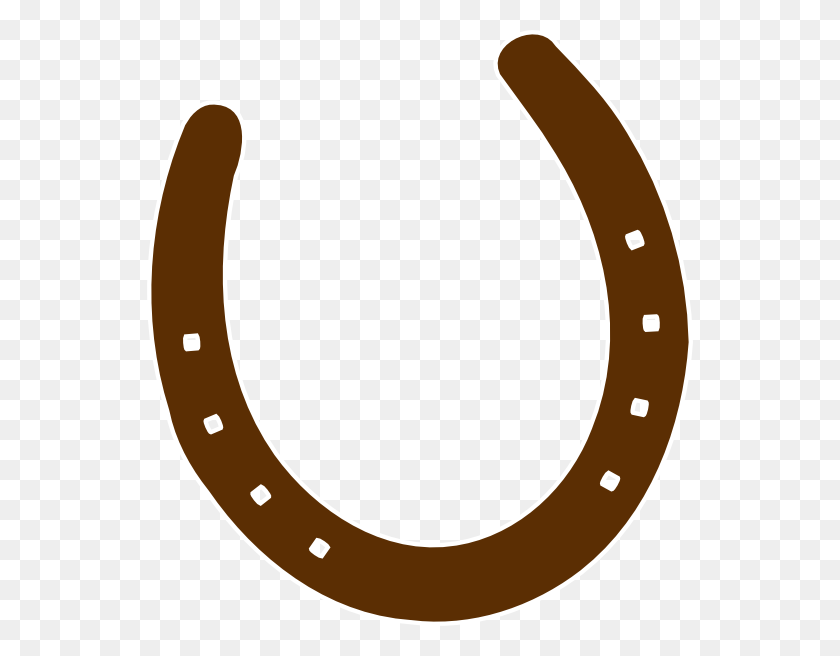 546x596 Cowboy Brown Horseshoe Png, Clip Art For Web - Cowboy On Horse Clipart