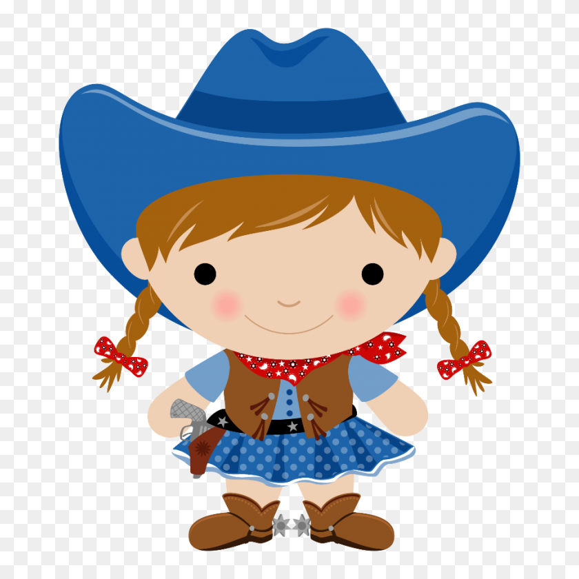 900x900 Cowboy E Cowgirl - Western Theme Clipart