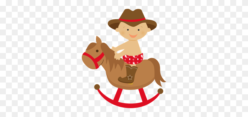 286x337 Cowboy E Cowgirl - Детские Скотницы Клипарт