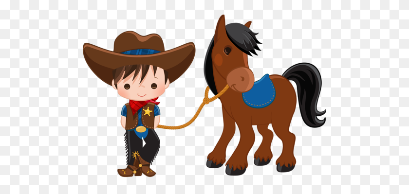 500x339 Cowboy E Cowgirl Vaquero Cowboy Party, Cowboys - Western Theme Клипарт