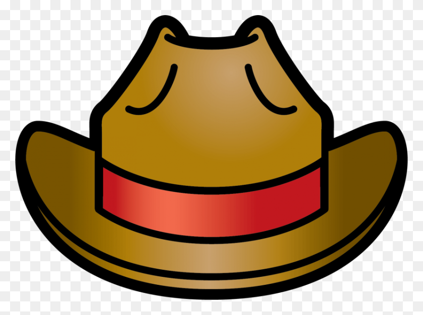 830x604 Cowboy Hat Clip Art Free Clipart Images - Cowboy Border Clipart