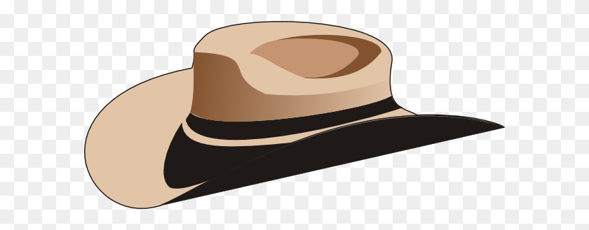 600x269 Cowboy Hat Clipart Black And White - Cowboy Hat Clipart Free