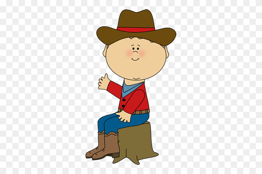 291x500 Cowboy Hat Clipart Farmer - Scarecrow Hat Clipart