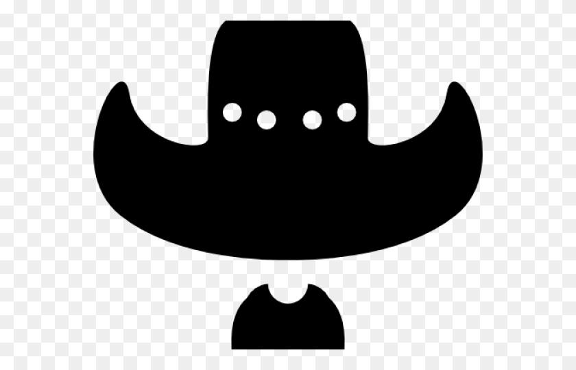 640x480 Cowboy Hat Clipart Mustache - Cowboy Clip Art