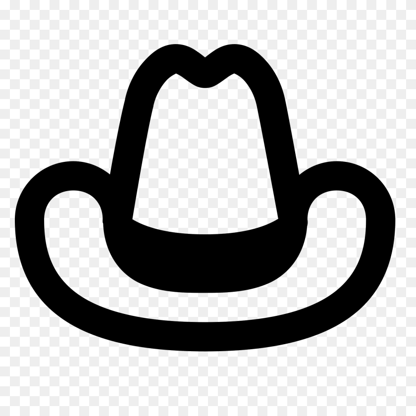 1600x1600 Cowboy Hat Png Black Picture Leave The Material Clip Art - Cowboy Hat Clipart PNG