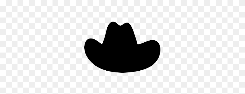 263x262 Cowboy Hat Silhouette Clip Art Clip Art - Cowgirl Hat Clipart