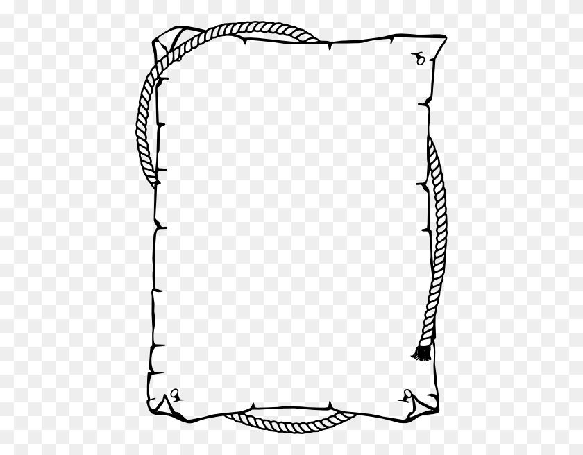 450x596 Cowboy Roping Clipart Black And White - Rope Clipart Black And White