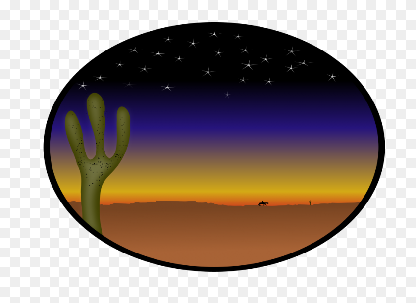 900x637 Cowboy Sunset Clipart Png For Web - Sunset Sky PNG