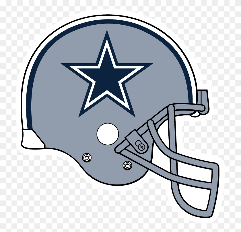 732x750 Cowboys Helmet Logos - Underdog Clipart