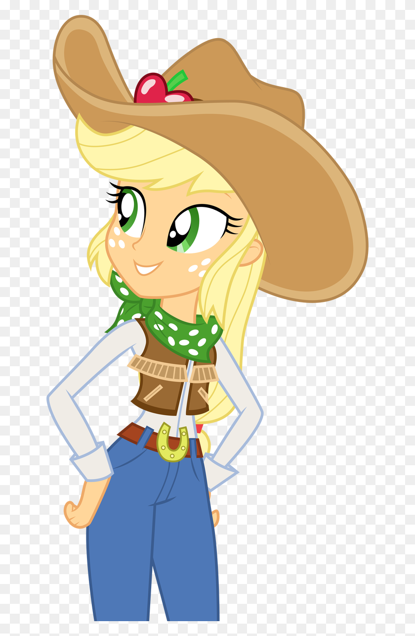 652x1225 Cowgirl Applejack - Cowgirl PNG