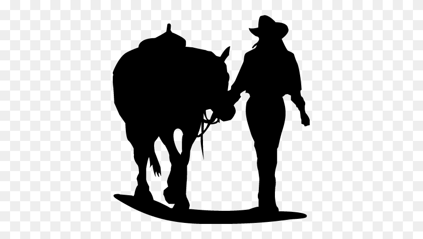 391x415 Cowgirl Silhouette Caballos, Siluetas And Vaqueros - Cowgirl Clipart Black And White