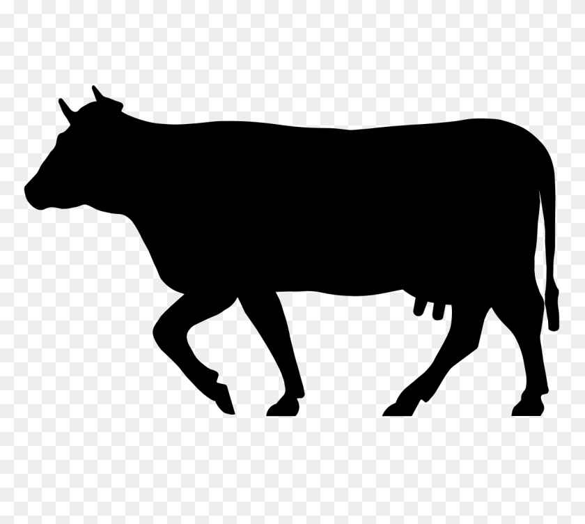 1153x1024 Cowicon - Cow Icon PNG