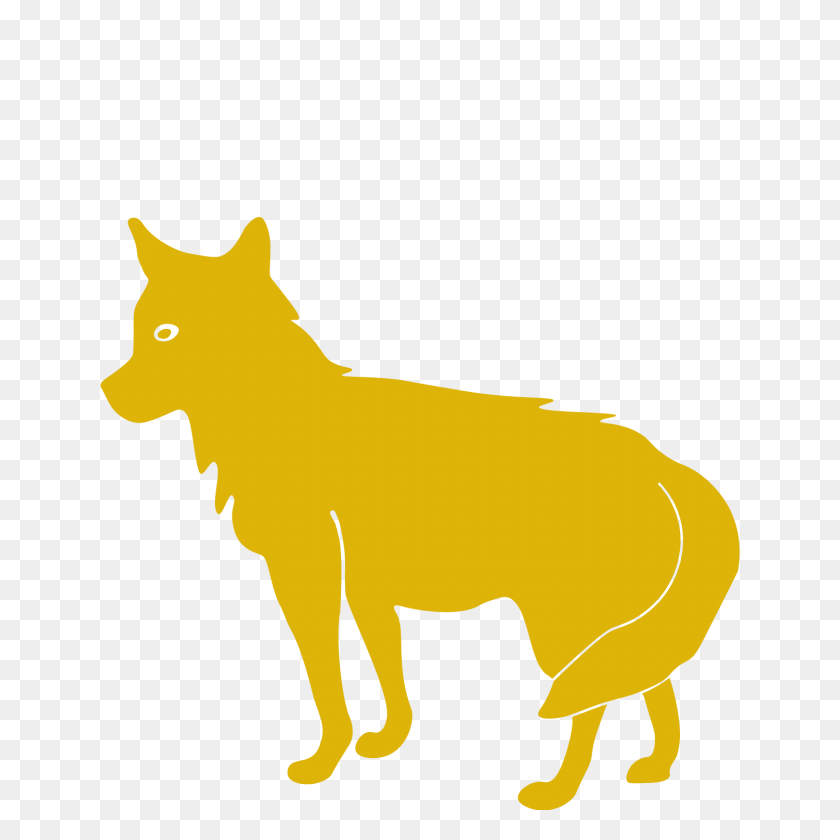 1500x1500 Coyote Clipart Animales Terrestres - Need Clipart