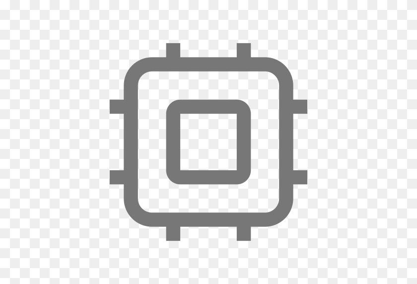 512x512 Cpu Alarm, Cpu, Microchip Icon With Png And Vector Format For Free - Microchip PNG