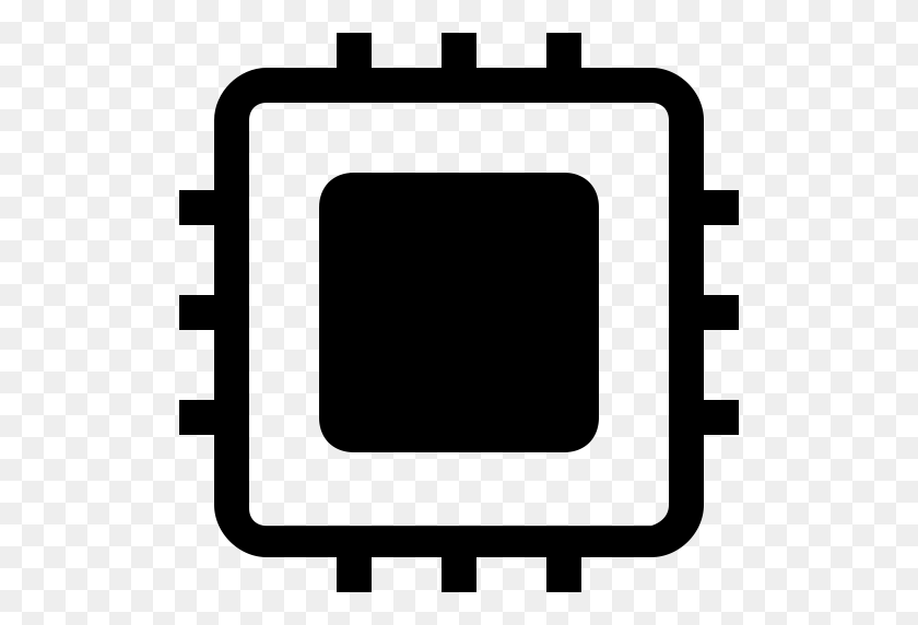 512x512 Cpu Occupancy, Cpu, Micro Chip Icon With Png And Vector Format - Chip Png