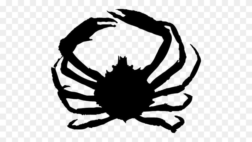 500x415 Crab Cake Chesapeake Blue Crab Clip Art - Crab Black And White Clipart