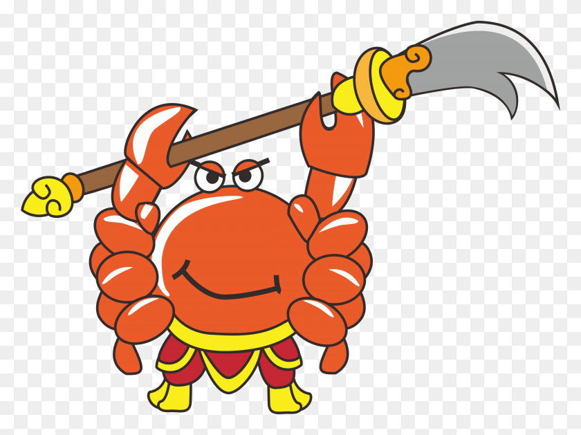 8840x6457 Crab Cartoon Clip Art - Crab Clipart PNG