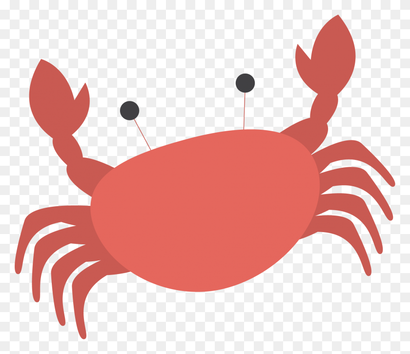 1806x1544 Crab Clip Art - Crayfish Clipart