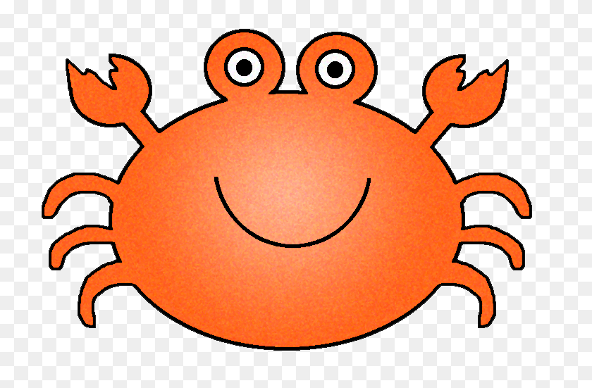 739x491 Crab Clipart Jellyfish - Crab Black And White Clipart