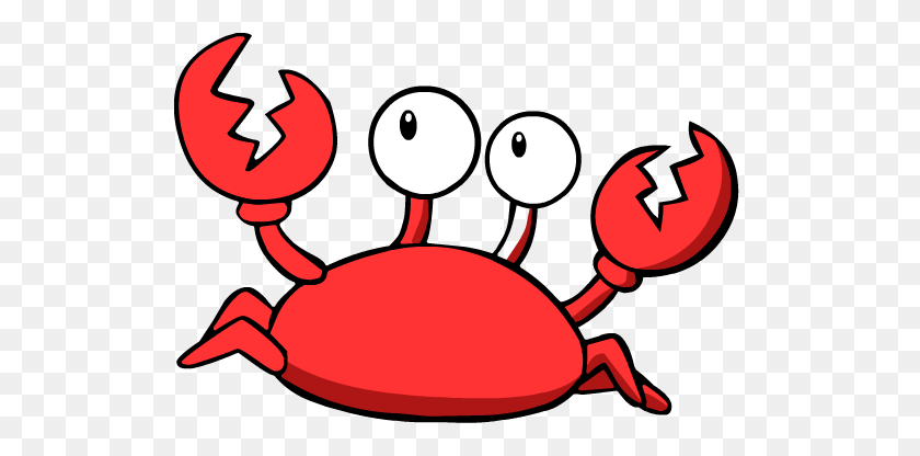 521x356 Crabs Clipart Images Free Download - Crab Clipart Black And White