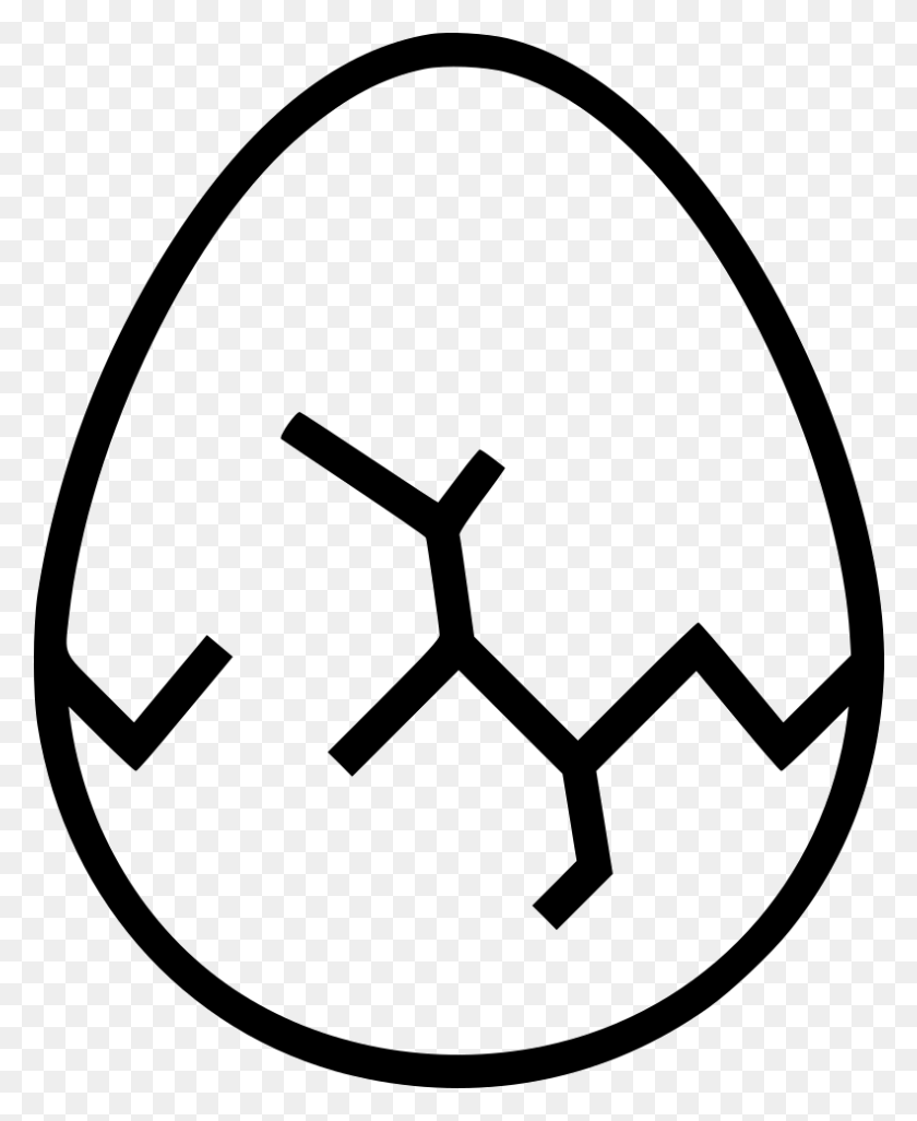 791x980 Crack Egg Png Icon Free Download - Crack PNG