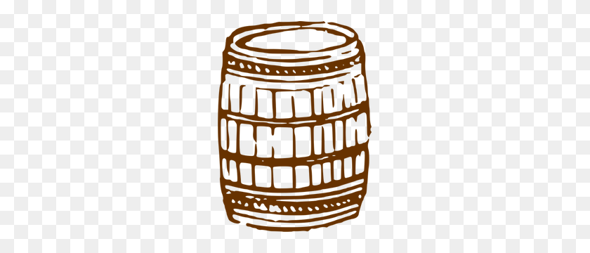 219x300 Cracker Barrel Clip Art - Wine Barrel Clipart