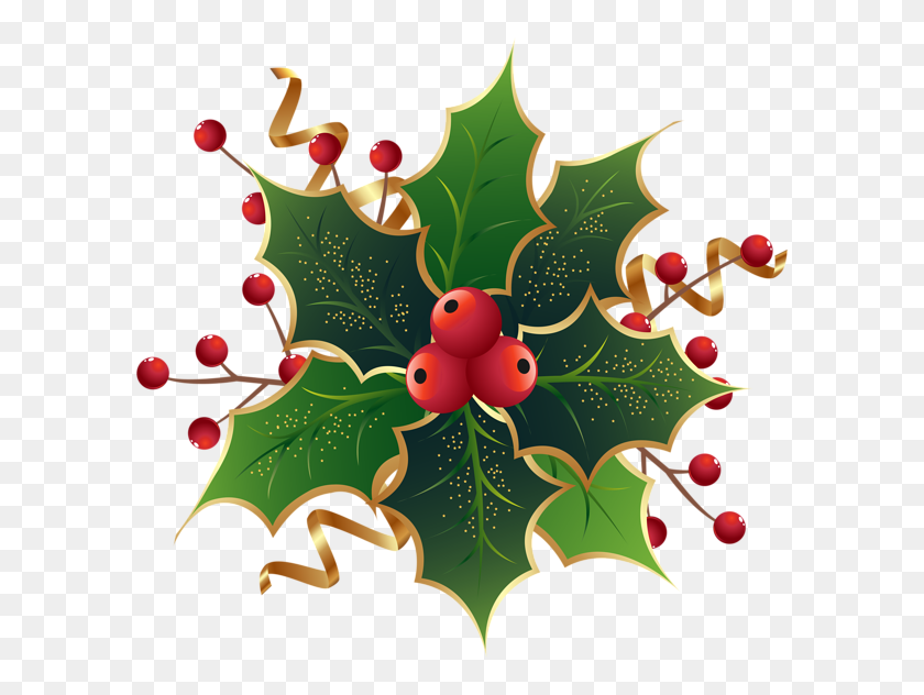 600x572 Crafting! Christmas - Mistletoe Clipart