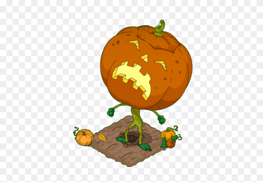 415x524 Crafting For Halloween Grand Pumpkinthe Simpsons Tapped Out - Fancy Pumpkin Clipart