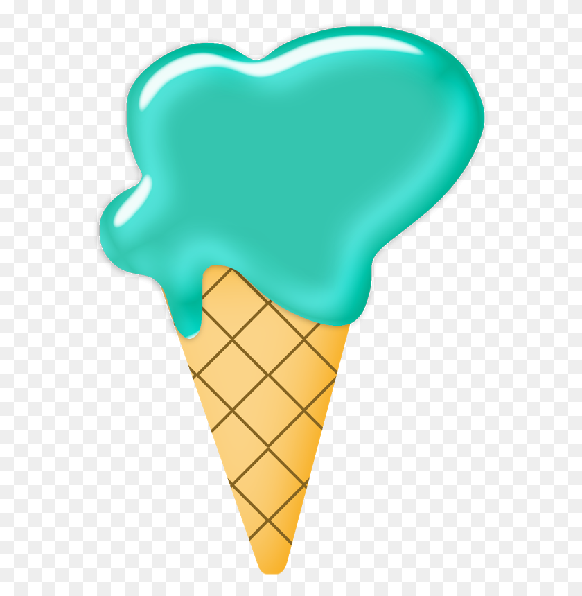 574x800 Crafting Ideas Album - Ice Cream Cone Clip Art