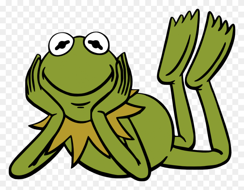 955x725 Crafting With Meek - Kermit The Frog PNG