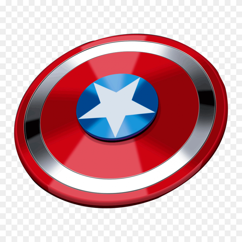 800x800 Craig Keleige Fingertip Gyro Edc Finger Spiral Bearing Bearing - Captain America Shield Clipart