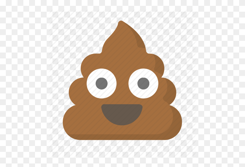 512x512 Crap, Emoji, Face, Feces, Poo, Poop, Shit Icon - Shit Emoji PNG