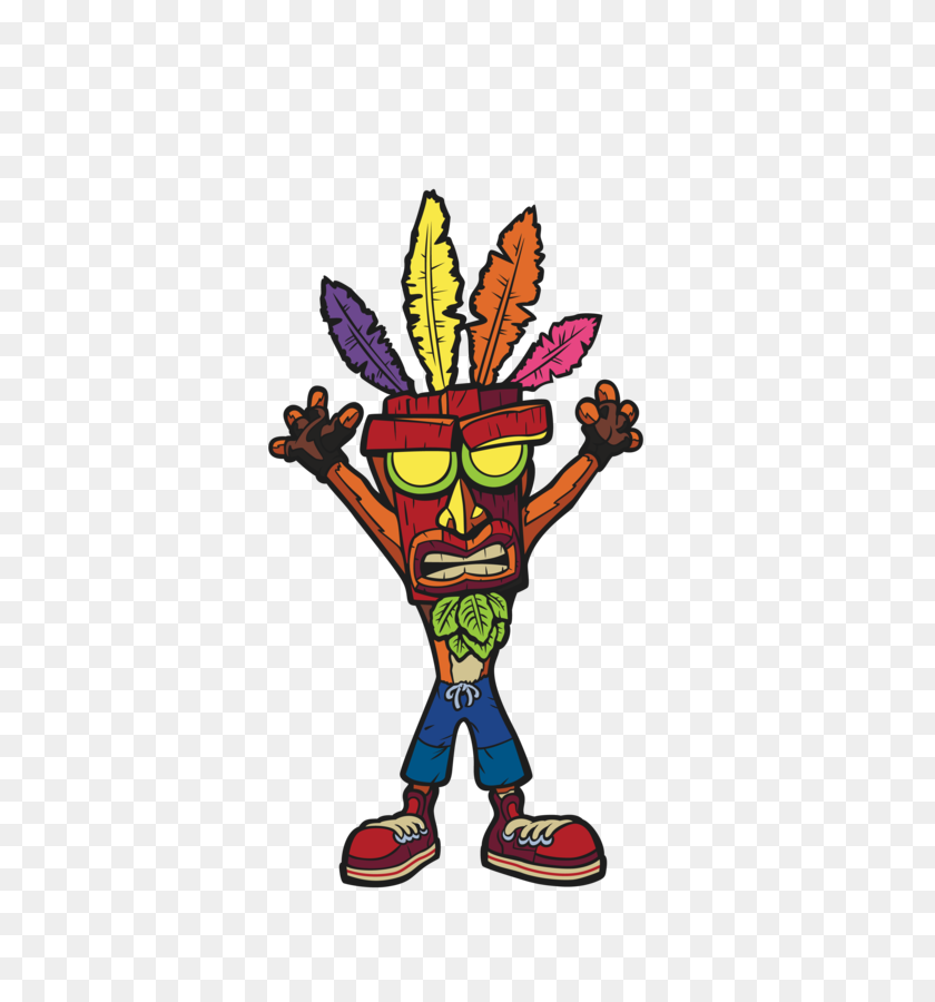 480x840 Crash Bandicoot Figpin - Crash Bandicoot Png