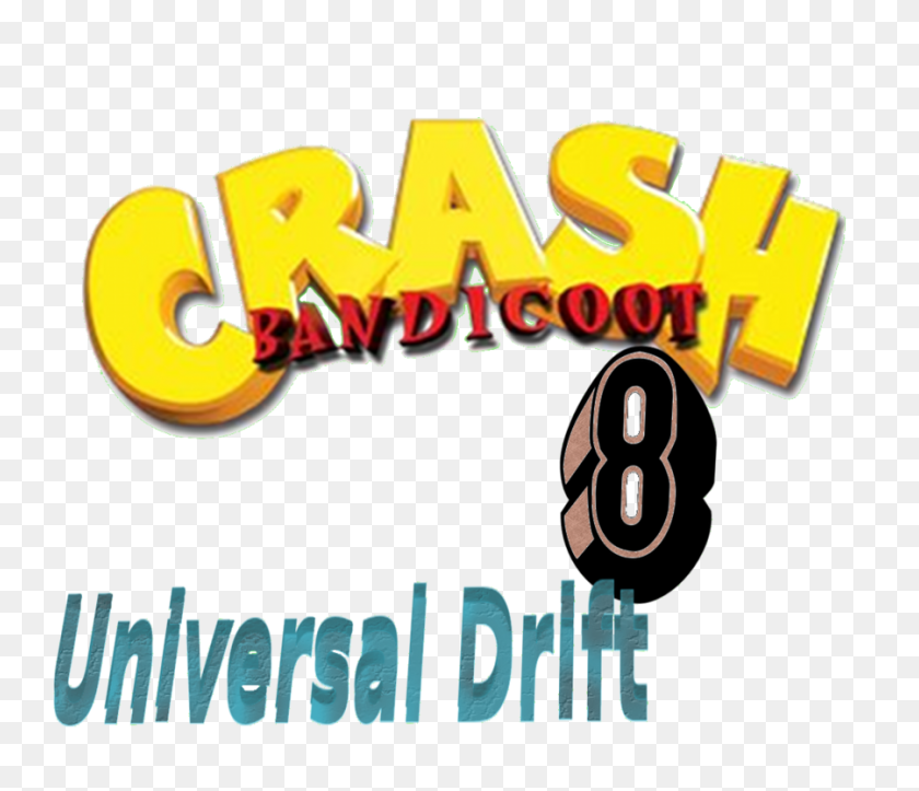 900x766 Crash Bandicoot Universal Drift - Crash Bandicoot Logotipo Png