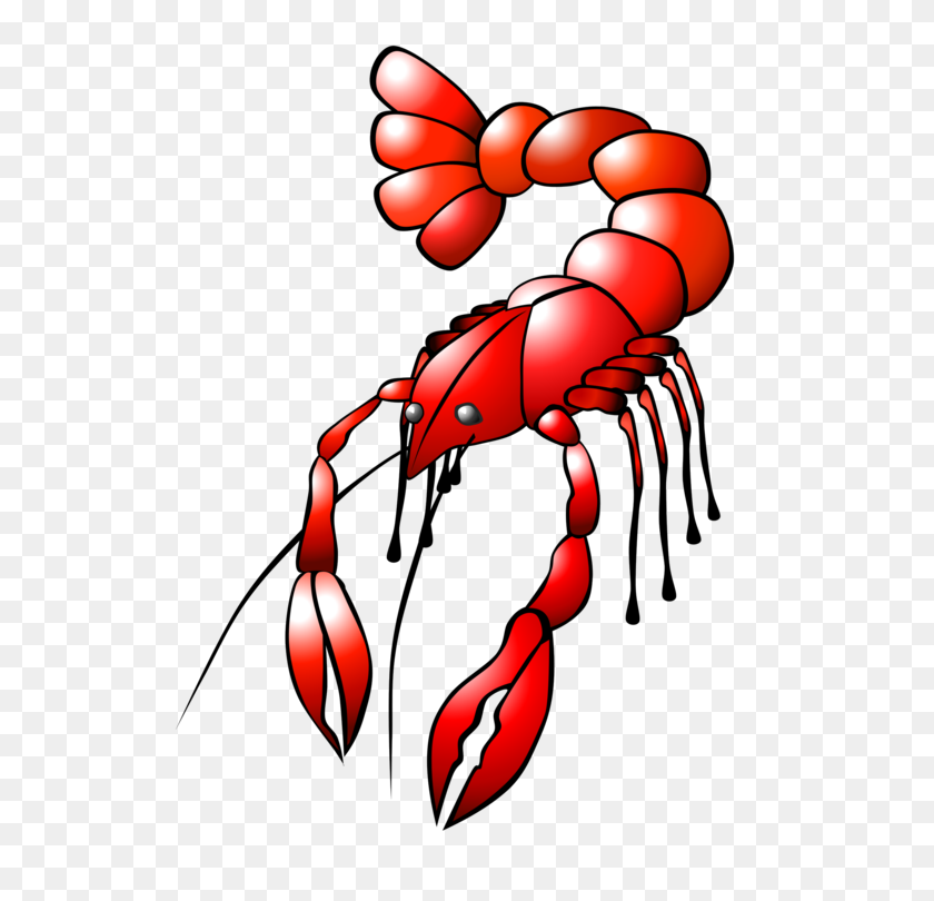 544x750 Crayfish Crustacean Lobster Louisiana Crawfish Seafood Free - Seafood Clipart