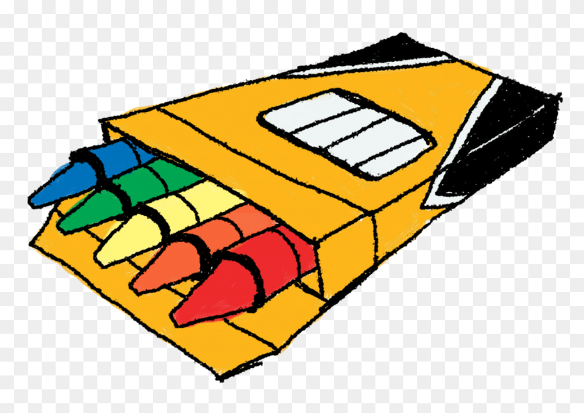 1200x823 Crayon Clip Art - Crayon Clipart Outline