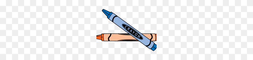 200x140 Crayon Clipart Free Crayon Clip Art Цифровой Классный Клипарт Tpt - Цветной Клипарт Черно-Белый