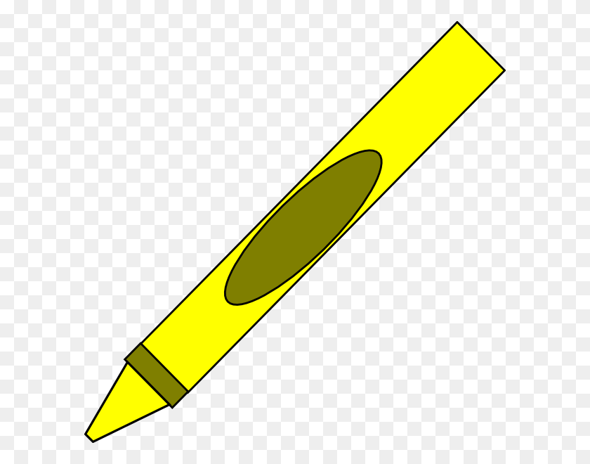 600x600 Crayon Drawing Clip Art - Free Crayon Clipart