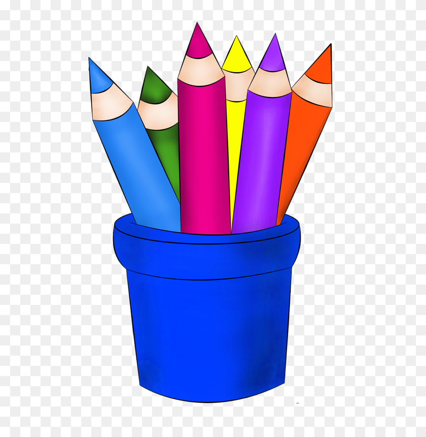 542x800 Crayons,ecole,scrap,couleurs Clip Art School - Crayons PNG