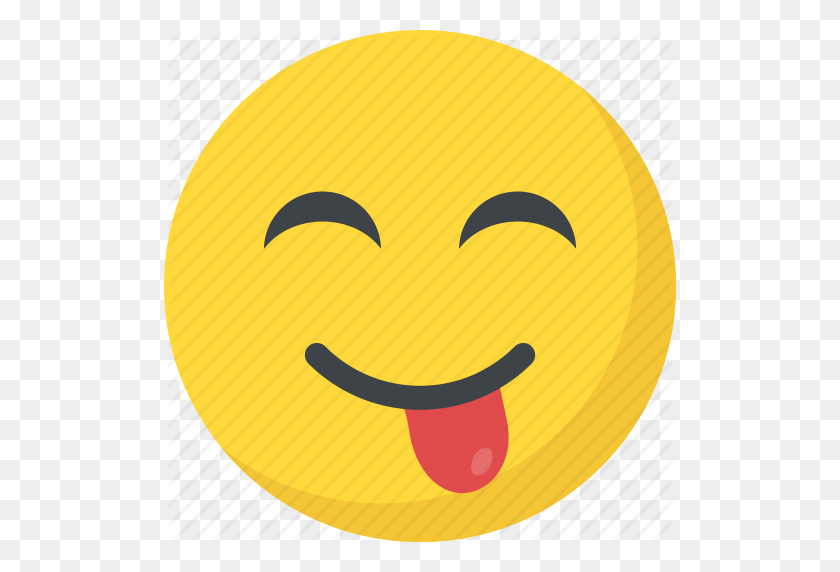 512x512 Crazy Face, Emoji, Naughty, Smiley, Stuck Out Tongue Icon - Crazy Face PNG
