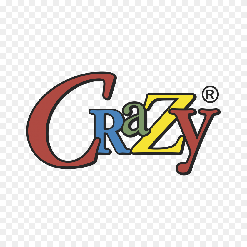 2400x2400 Crazy Logo Png Transparent Vector - Crazy PNG