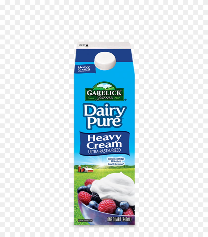 547x900 Cream Half Half Products Garelick Farms - Whipped Cream PNG