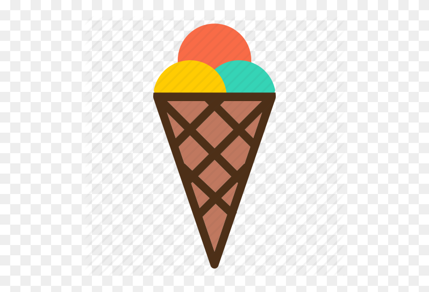 512x512 Cream, Ice, Icecream Icon - Ice Cream Party Clip Art