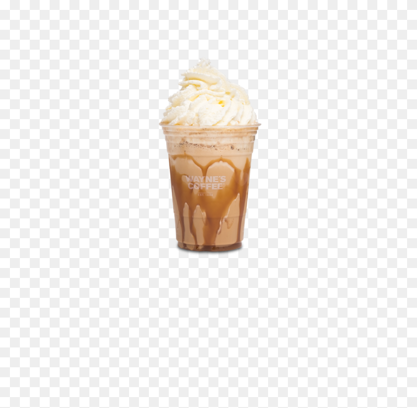 1000x978 Creamy Caramel Frappe Wayne's Coffee Saudi Arabia - Iced Coffee PNG